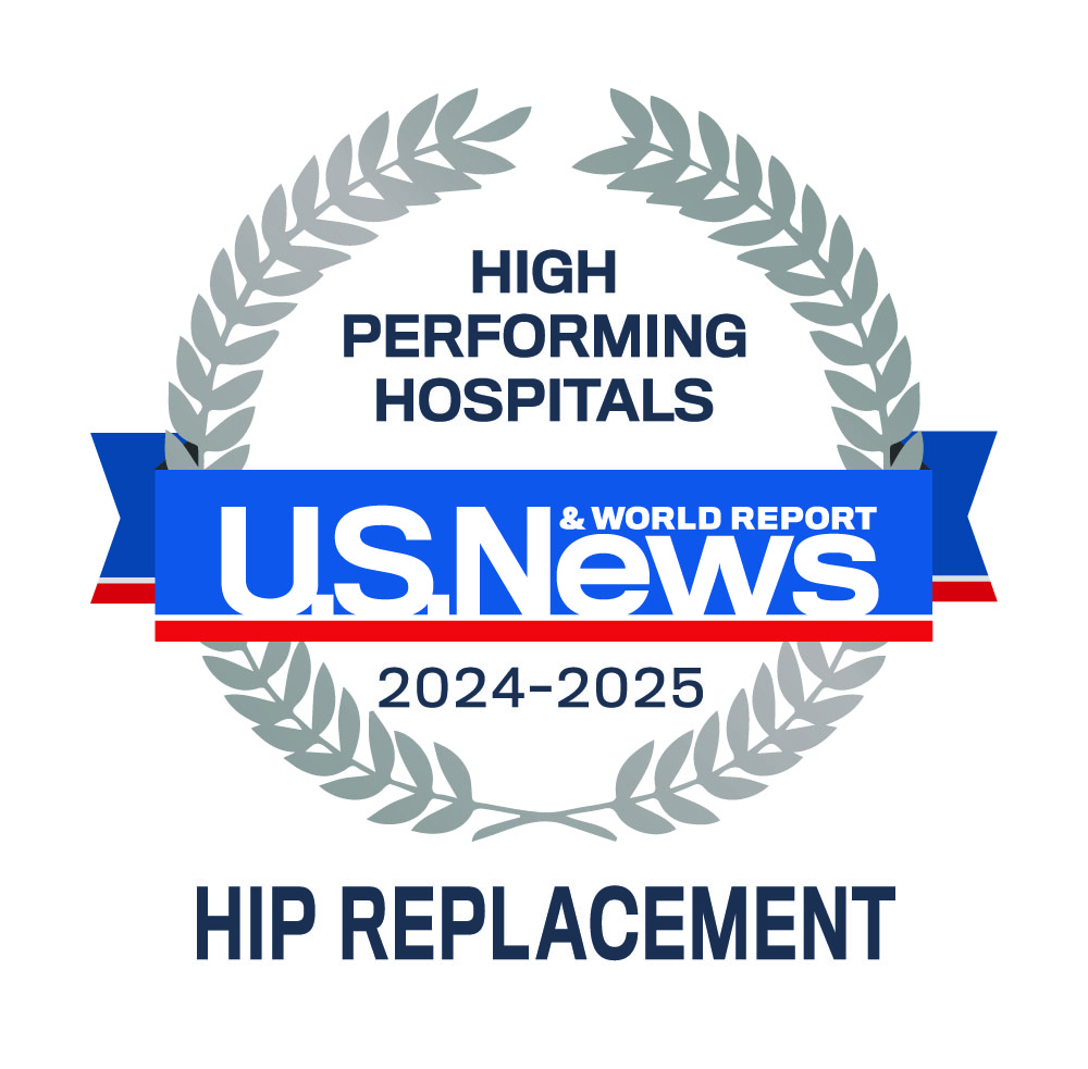 Hip Replacement - 2024-2025 Best Performing Hospitals - U.S. News Emblem